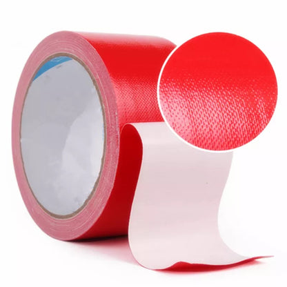 Crocodile Cloth Duct Tape - Red Mesh Duck Tape 3 inches x 82 feet or 72 mm x 25 meters  3"  Original