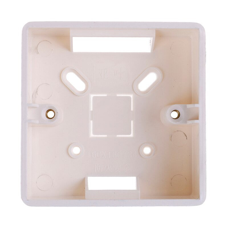 86*86 86x86 Type Switch Socket Base Outfit Junction Box Surface Mount Bottom Box 86mm*86mm