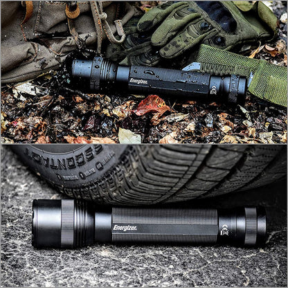 Energizer Tactical LED Torch TAC 1000 Ultra Tactical Flashlight 6 AA Batteries Included 1000 Lumens