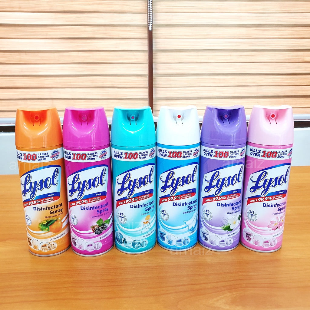 Lysol Spray Lysol Air Spray Lysol Disinfectant Spray 170g 170GM 340g 340GM 510g 510GM