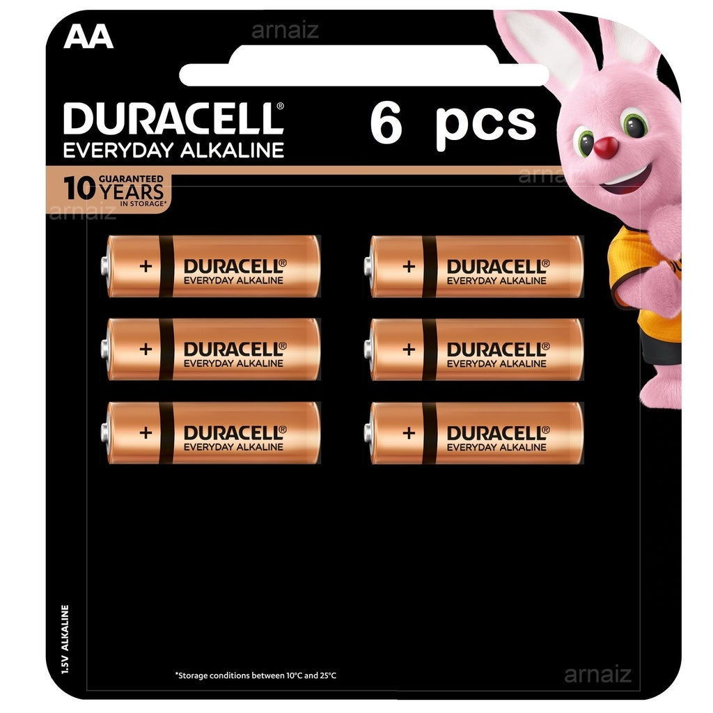 Duracell AA Battery (2-10 pcs) Everyday Alkaline Batteries Duracell AA Batteries Double A Battery