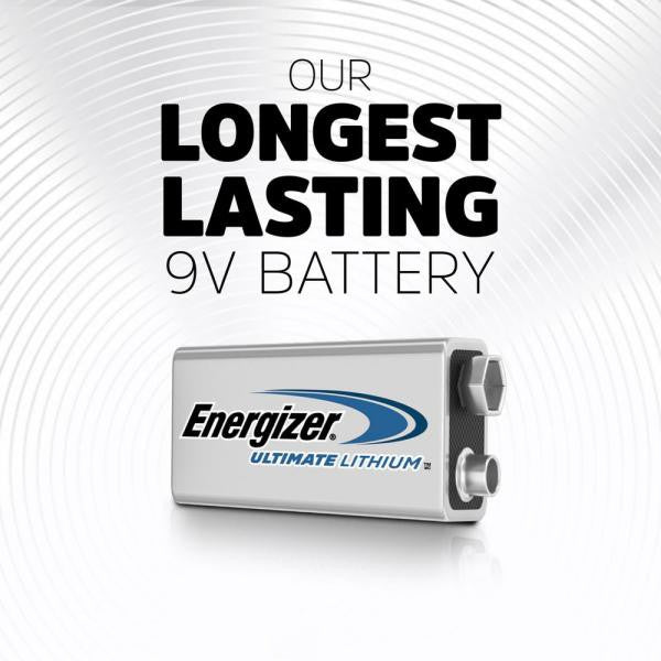 Energizer 9v Ultimate Lithium (1PC) Battery