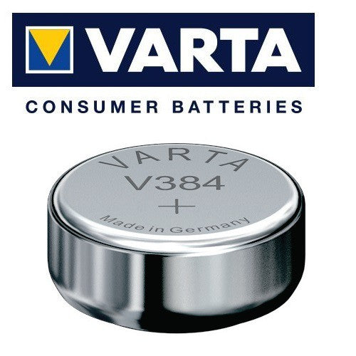 Varta V384 SR41 (1pc) 1.55v Silver Oxide Button Cell Battery Varta V 384 SR736 LR41 392