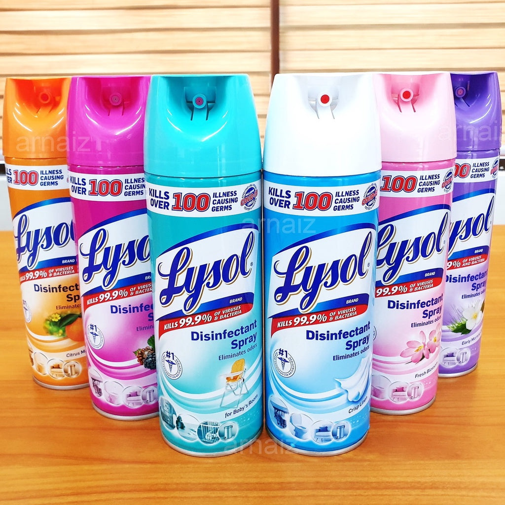 Lysol Spray Lysol Air Spray Lysol Disinfectant Spray 170g 170GM 340g 340GM 510g 510GM