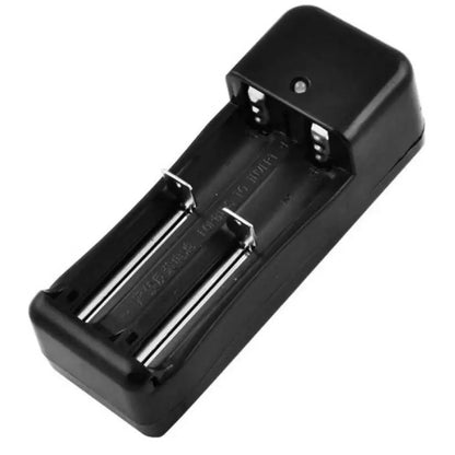 Dual Slot Smart Charger For 14500 18650 26650 16340 18350 3.6V 3.7V Li-ion Battery Charger