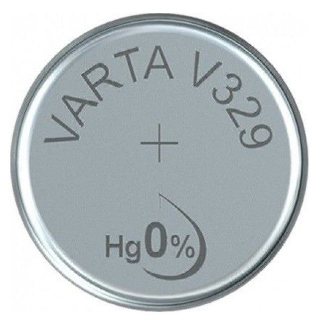 Varta V329 SR731SW (1pc) 1.55v Silver Oxide Button Cell Battery Varta V 329 SR 731SW