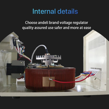 Andeli AVR 5000W Servo Type Automatic Voltage Regulator SVC-5000 Servo Motor Control AC AVR 5KVA