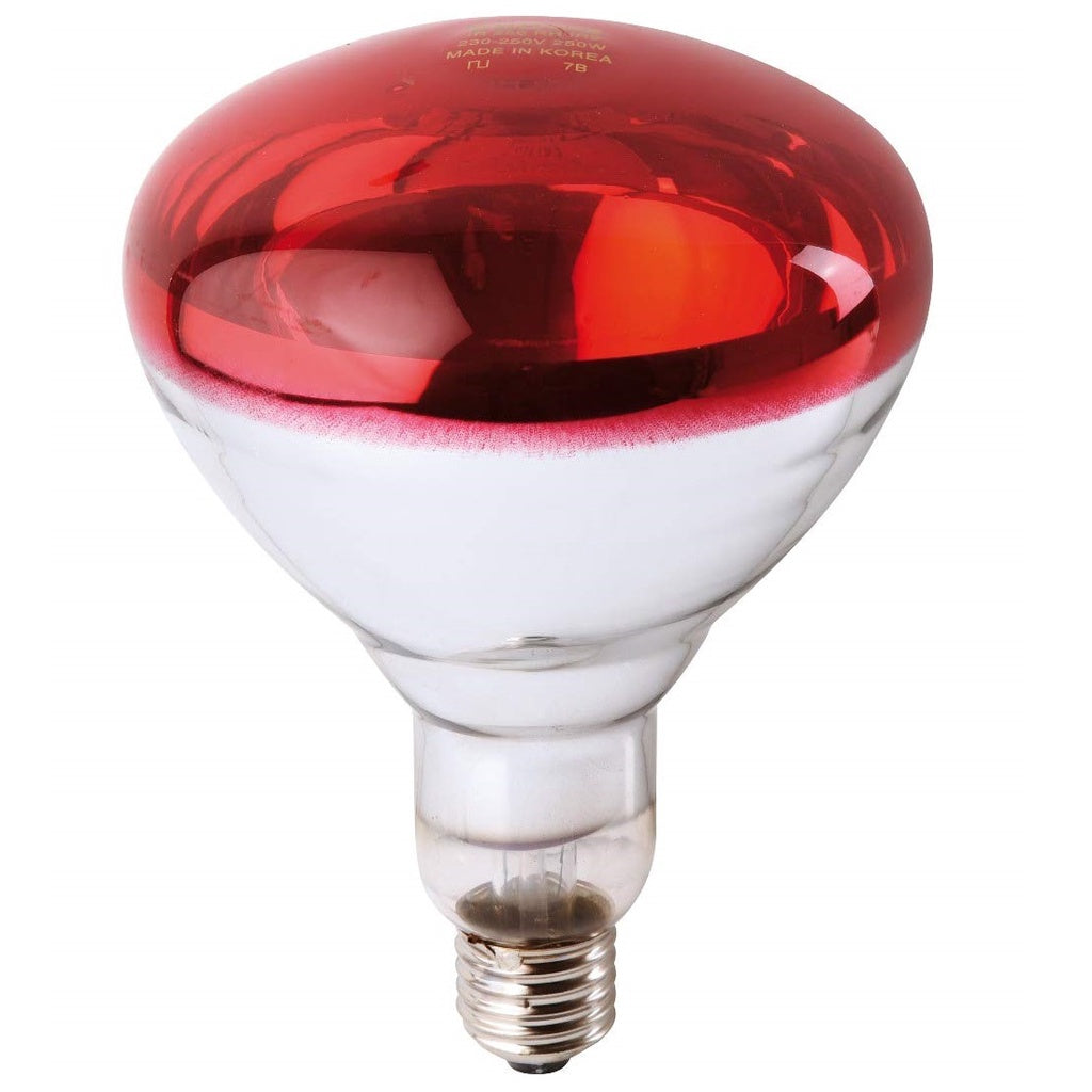 Philips Heat Lamp Bulb RED Infrared Infared Incandescent BR125 IR 150W or 250W E27 Osram Siccatherm