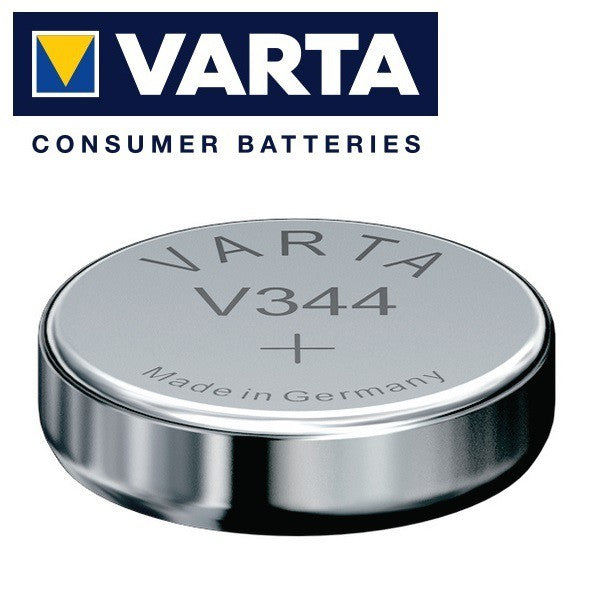 Varta V344 SR42 (1pc) 1.55v Silver Oxide Button Cell Battery Varta V 344 SR1136SW