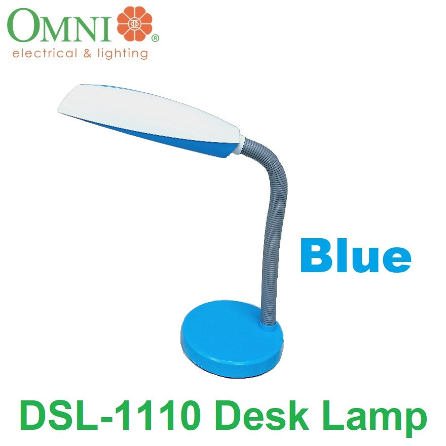 Omni DSL-1250 Desk Lamp E27 Study Table Lamp DSL1250 Adjustable Bendable Lamp holder  For Indoor Use