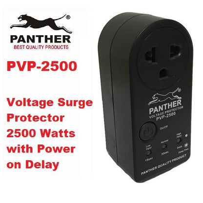 Panther PVP-2500 Voltage Surge Protector 2500 Watts with Power on Delay PVP2500 PVP 2500