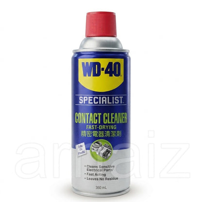 WD-40 Specialist Contact Cleaner 360mL Fast Drying Electrical Spray WD40 Circuit Boards Electronics