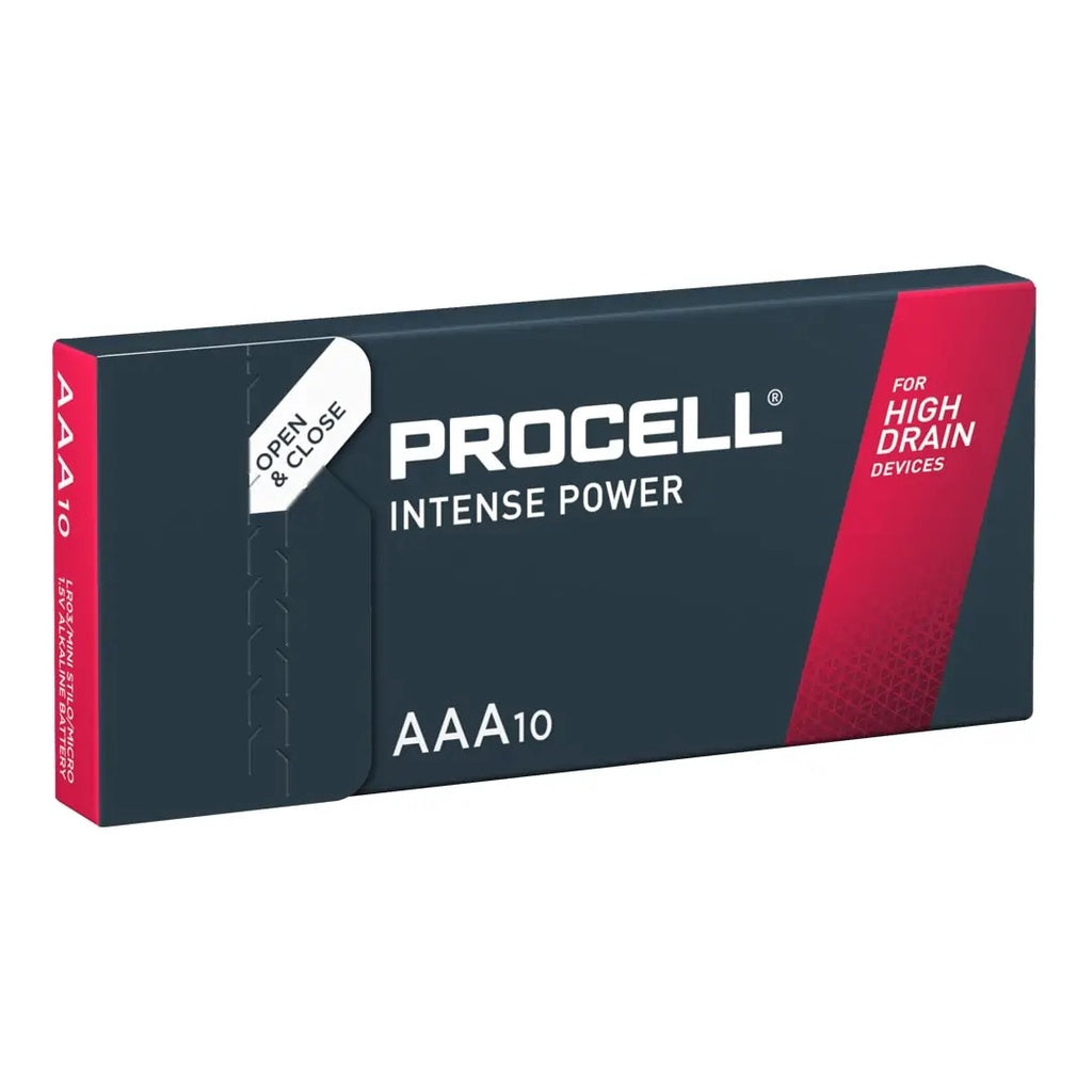 Procell AAA (10pcs) Intense Power Alkaline Battery Industrial Battery  MX2400 LR03 10 pieces per box