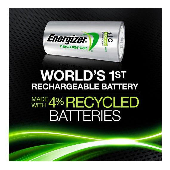 Energizer SIZE D Rechargeable (2pcs) Battery HR20