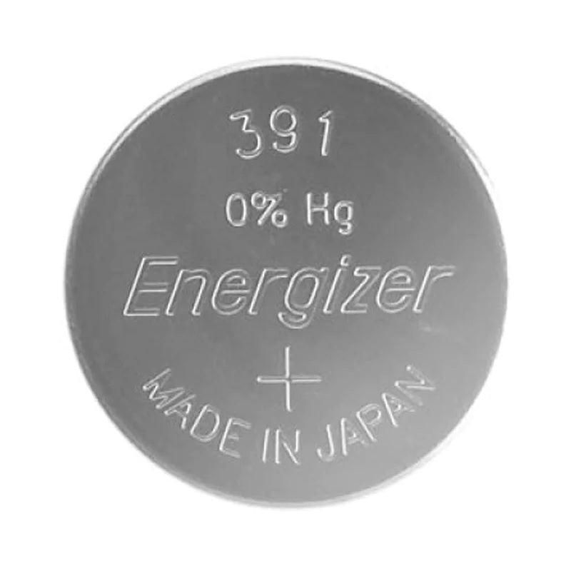 Energizer 391 381 (1pc) 1.55v Silver Oxide Button Cell Battery  Mercury Free 391/381 SR1121 SR1120SW