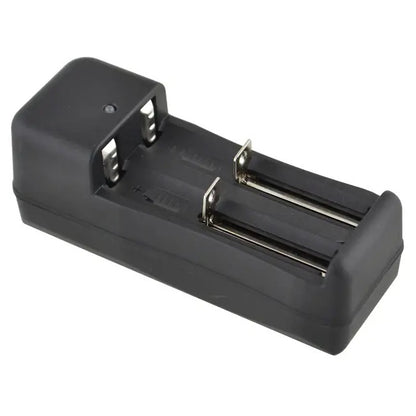 Dual Slot Smart Charger For 14500 18650 26650 16340 18350 3.6V 3.7V Li-ion Battery Charger