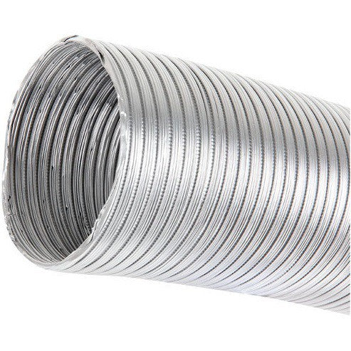 Flexible Aluminum Air Duct Semi Rigid Type 3 meters Aluminum Foil Flex ...