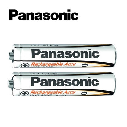 Panasonic AAA Rechargeable Accu (2pcs) Battery Rechargeable AAA Batteries 900mAh HHR4XXE 2BP