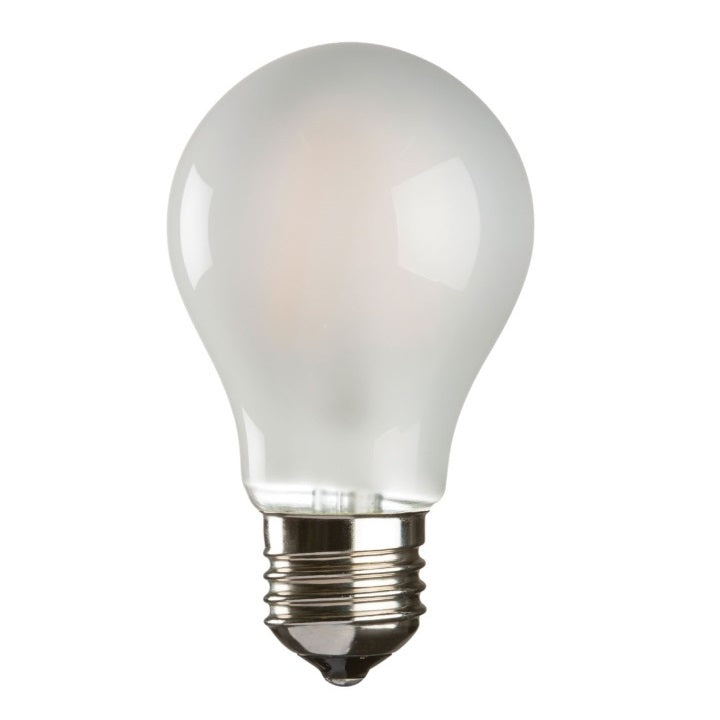 GLS Rough Service Frosted 60W E27 A60 FR ES Warm White Pearl Finish Dimmable 60 Watts