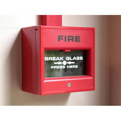 Fire Alarm Switch Break Glass Manual Call Safety Alarms Security Systems Emergency Exit Push Button