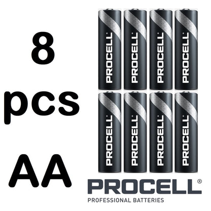 Duracell Procell AA (2-10pcs) Alkaline Battery MN1500 1.5V LR6 Batteries Loose Bulk Pack