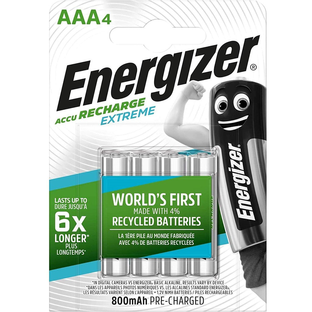 Energizer AAA Rechargeable (4pcs) Battery HR03