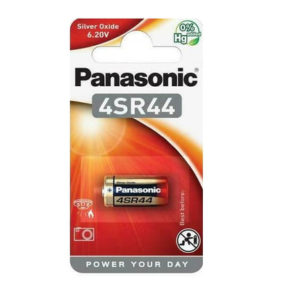 Panasonic 4SR44 A544 PX28 4G13 6.2v Silver Oxide Battery