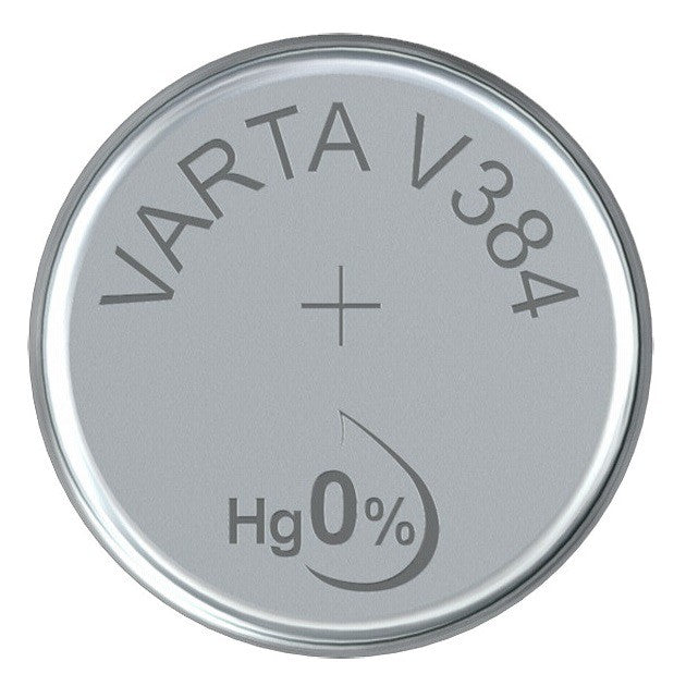 Varta V384 SR41 (1pc) 1.55v Silver Oxide Button Cell Battery Varta V 384 SR736 LR41 392