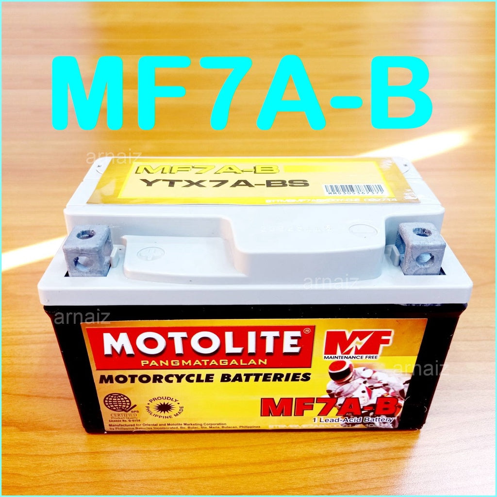 Motolite Motorcycle Battery MFB2.5L MFB3-L MF4L-B MF5L-B MFYB5L MF7A-B MF9-B Maintenance Free