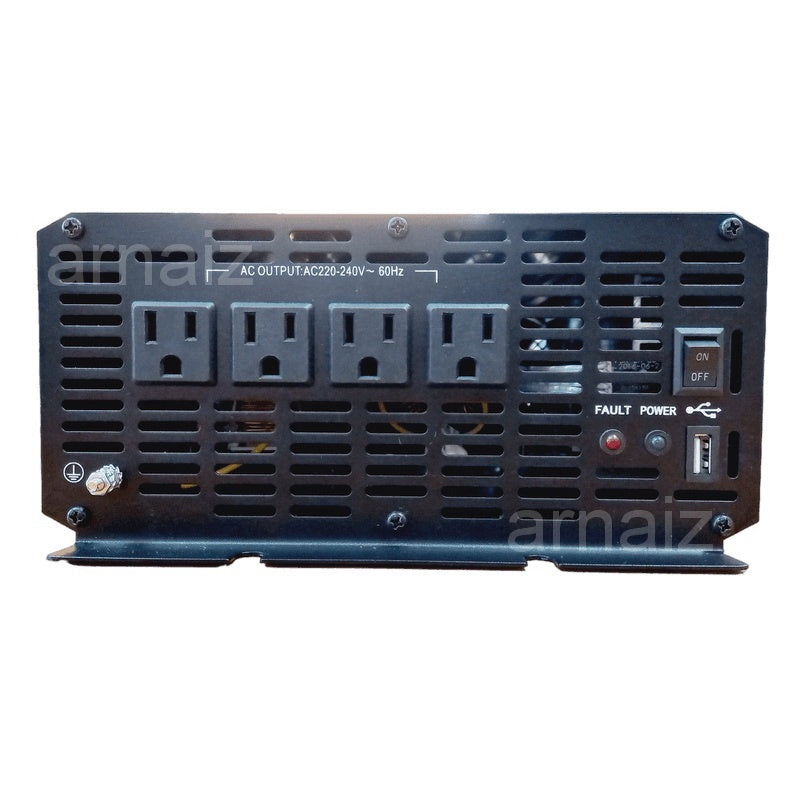 Power Inverter 2000W Pure Sinewave 12VDC TO 220VAC