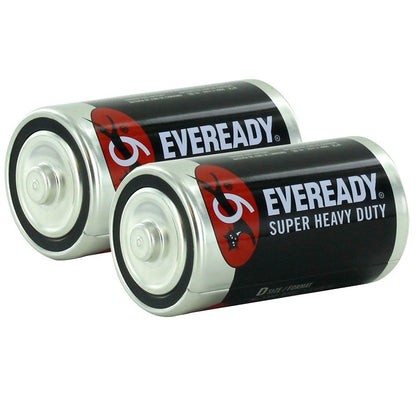 Eveready size D Batteries (2 pcs) LR20 Battery