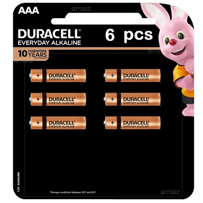 Duracell AAA Battery (2-10 pcs) Everyday Alkaline Batteries Duracell AAA Batteries Triple A Battery