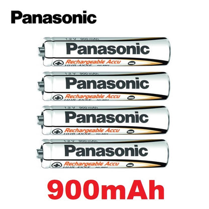 Panasonic AAA Rechargeable Accu (4pcs) Battery Rechargeable AAA Batteries 900mAh HHR4XXE 4BP