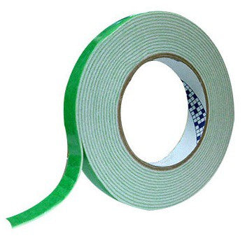 Double Sided Foam Tape 18mm x 5m Crocodile Bonding Mounting Double Adhesive Green 3/4 inches x 16.4