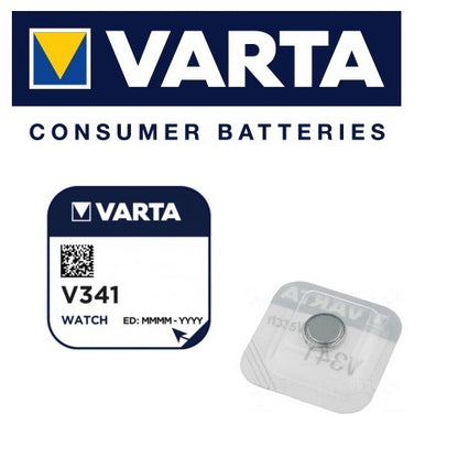 Varta V341 (1pc) 1.55v Silver Oxide Button Cell Battery Varta V 341 SR714SW