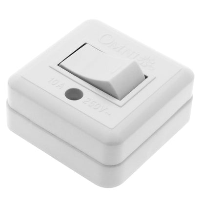 Omni Surface Mounted Convenience Switch 10A 250V WSS-003