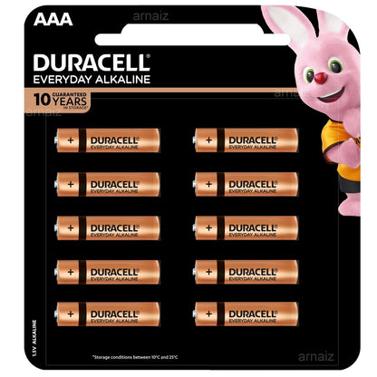 Duracell AAA Battery (2-10 pcs) Everyday Alkaline Batteries Duracell AAA Batteries Triple A Battery