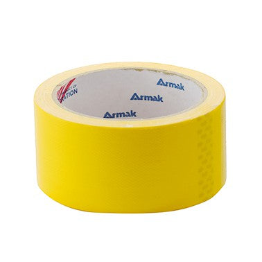 Armak Cloth Duct Tape - Yellow Mesh Duck Tape 2 inch x 82 feet or 48 mm x 25 meter