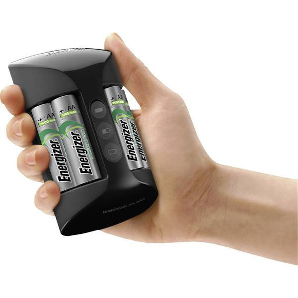 Energizer CHPRO Battery Charger Pro for AA & AAA Battery w/ FREE 4 pcs. AA Rechargeable Batteries