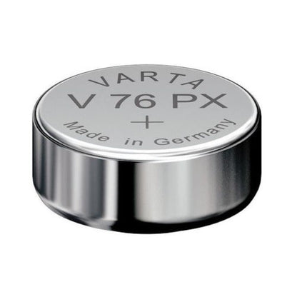 Varta V76PX SR44 (1pc) 1.55v Silver Oxide Button Cell Battery in Blister Pack Varta V 76PX 4075