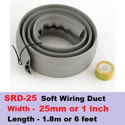 Flexible Rubber Floor Moulding Molding Soft Wiring Duct 1.8m or 6 feet Long KSS Taiwan Floor Guard