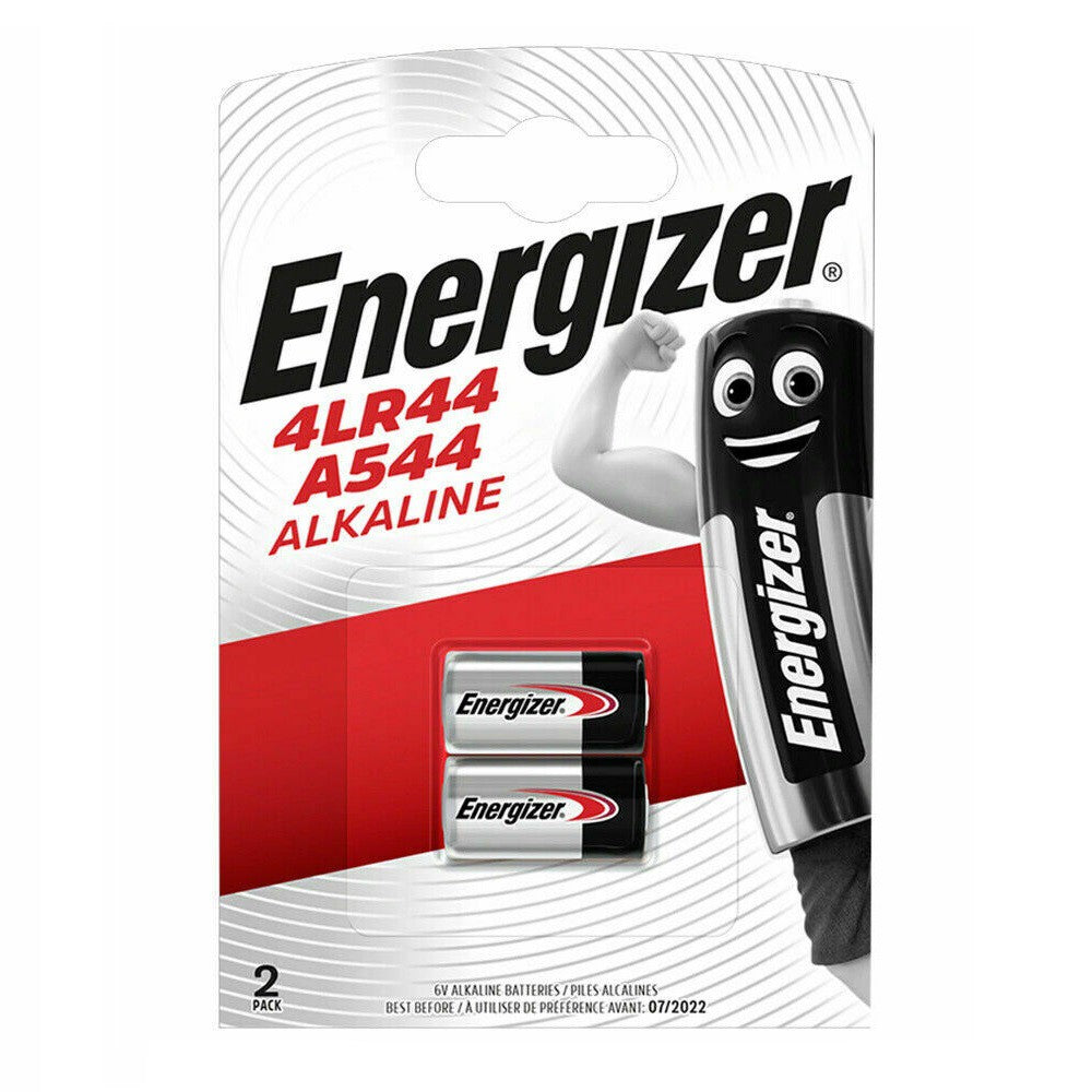 Energizer 4LR44 A544 (2pcs) 6V Alkaline Battery BL2