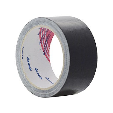 Armak Cloth Duct Tape - Black Mesh Duck Tape 2 inch x 82 feet or 48 mm x 25 meter