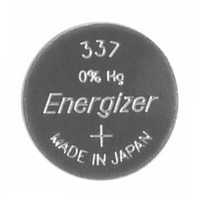 Energizer 337 (1pc) 1.55v Silver Oxide Button Cell Battery Mercury Free 337 SR416SW V337 SR416 LR416