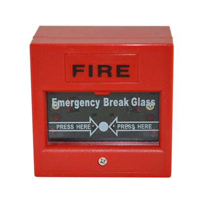 Fire Alarm Switch Break Glass Manual Call Safety Alarms Security Systems Emergency Exit Push Button