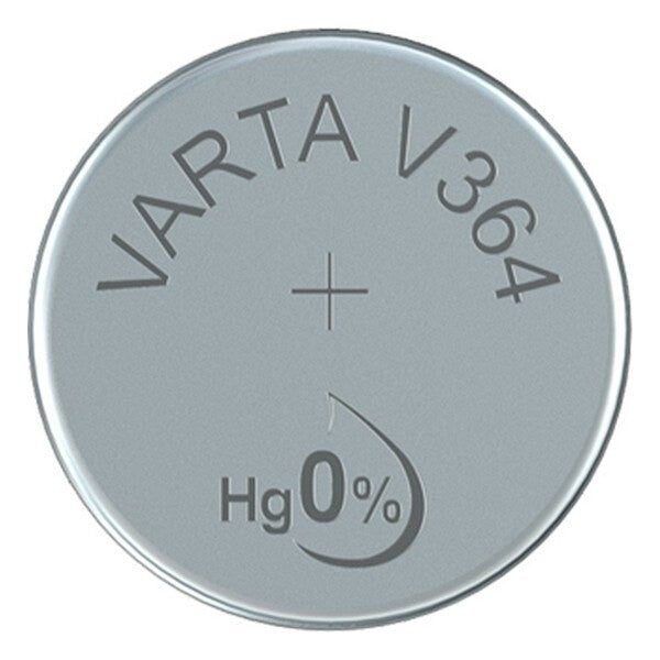 Varta V364 SR60 (1pc) 1.55v Silver Oxide Button Cell Battery Varta V 364 SR621SW