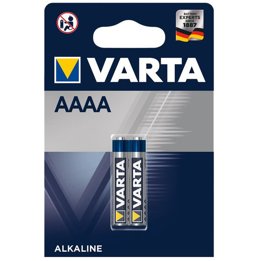 Varta AAAA 1.5v (2pcs) Alkaline Battery in Blister Pack LR8 LR8D425 R8D425 LR61 E96 MX2500 4061