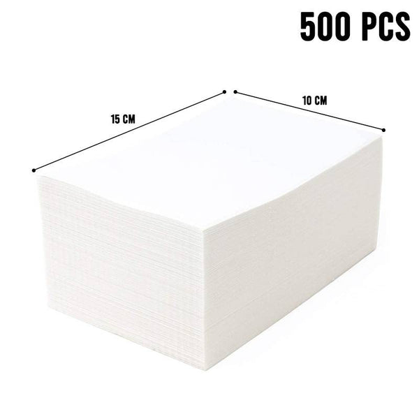 Waybill Sticker A6 100*150 Fold 500pcs Label Paper Barcode Thermal Sti ...