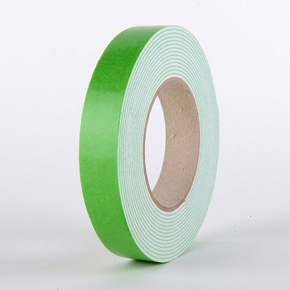 Double Sided Foam Tape 18mm x 5m Crocodile Bonding Mounting Double Adhesive Green 3/4 inches x 16.4