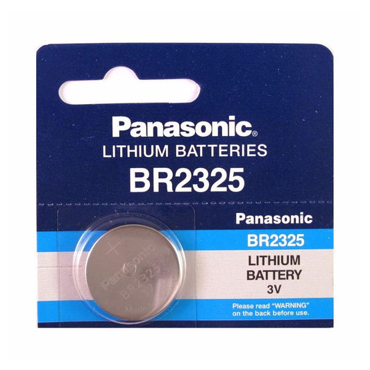 Panasonic BR2325 (1pc) Lithium Coin Cell Battery 3V BR 2325 BR-2325 CR2325 CR 2325 Batteries